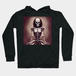 Ballet Skeleton Gothic Dancing Bones Hoodie